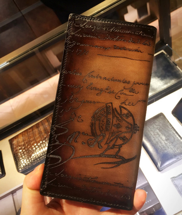 2018AW ベルルッティスーパーコピー SANTAL（サンタル）長財布 スタンプ有